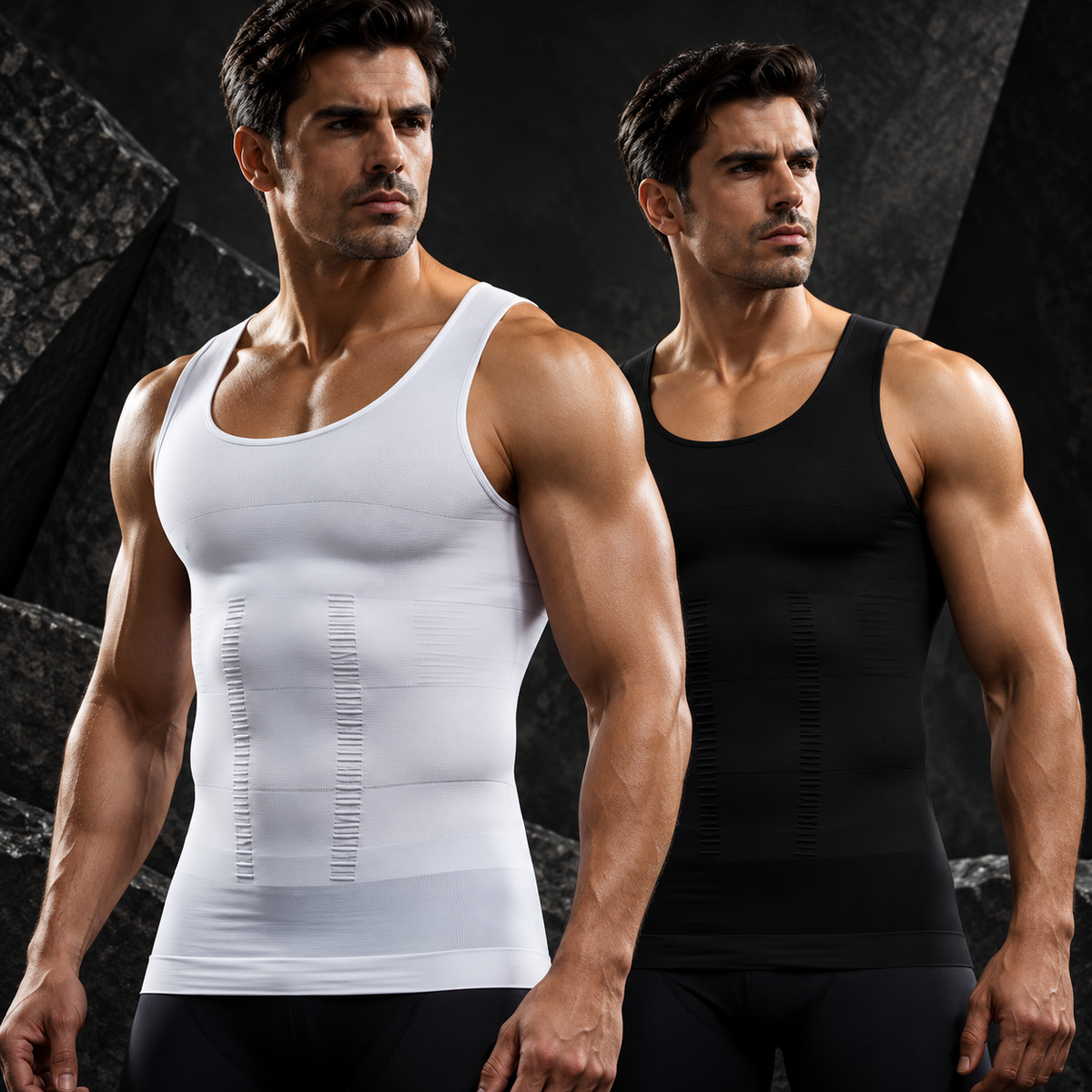 Kompressions-Tanktop – klare Silhouette