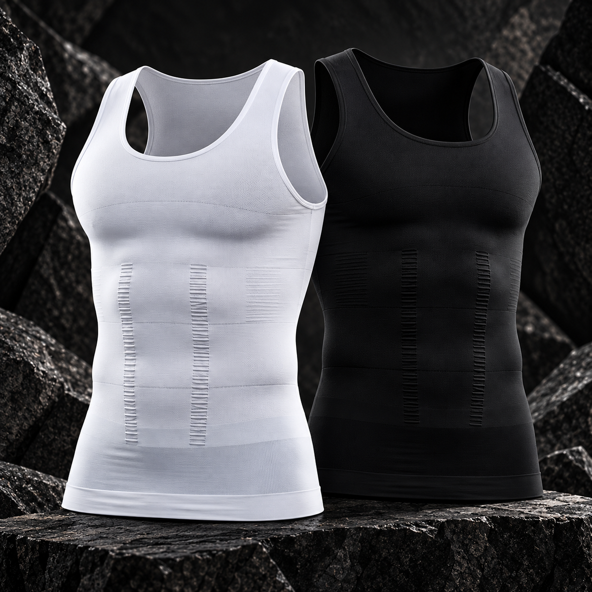 Kompressions-Tanktop – klare Silhouette